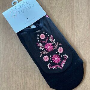 Tavi Noir Barre Pilates Yoga Grip Socks SZ M